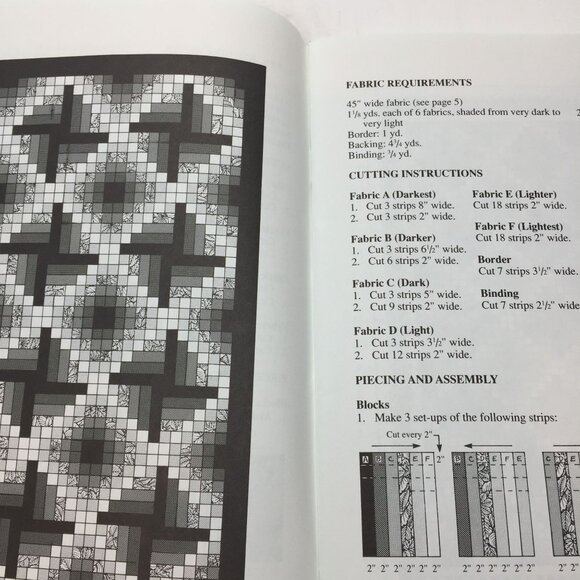 Template-Free Quilts and Borders Trudie Hughes Template-Free Patterns Paperback - Picture 6 of 15